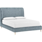 Tierra Bed - Queen - Bergen French Blue 110345 110345 TIERRA BED QUEEN BERGEN FRENCH BLUE