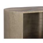 Siena Nightstand - Oval - Antique Brass 110364 110364 SIENA NIGHTSTAND OVAL ANTIQUE BRASS 6