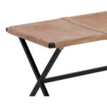 Elon Bench - Suede Light Tan Leather 110370 110370 ELON BENCH LIGHT TAN LEATHER 6