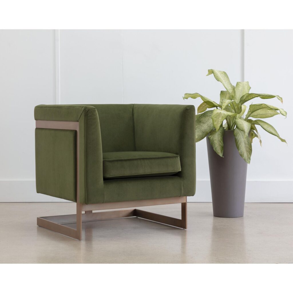 Yvette Armchair - Gold - Meg Olive - Image 5