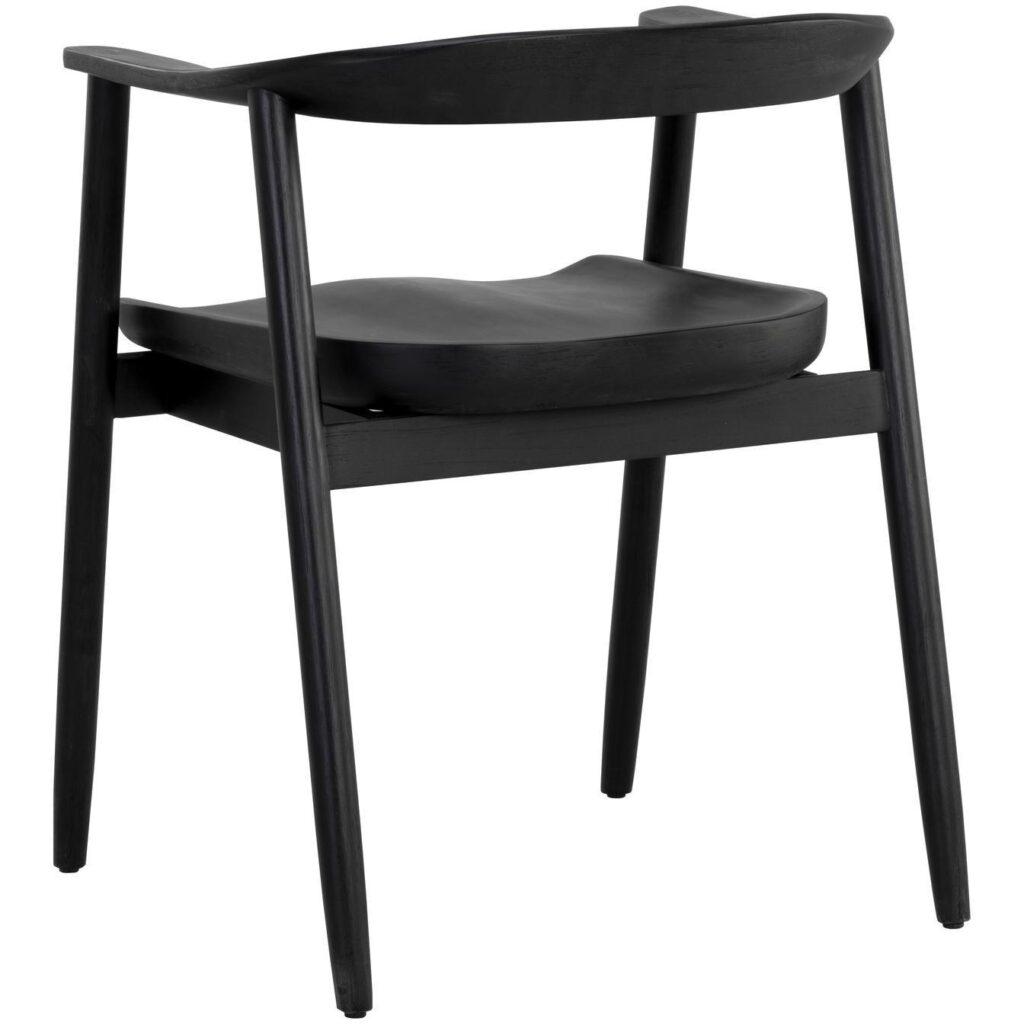 Jeremy Dining Armchair - Black - Image 4