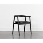 Jeremy Dining Armchair - Black 110457 110457 JEREMY DINING ARMCHAIR BLACK 5