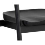 Jeremy Dining Armchair - Black 110457 110457 JEREMY DINING ARMCHAIR BLACK 6