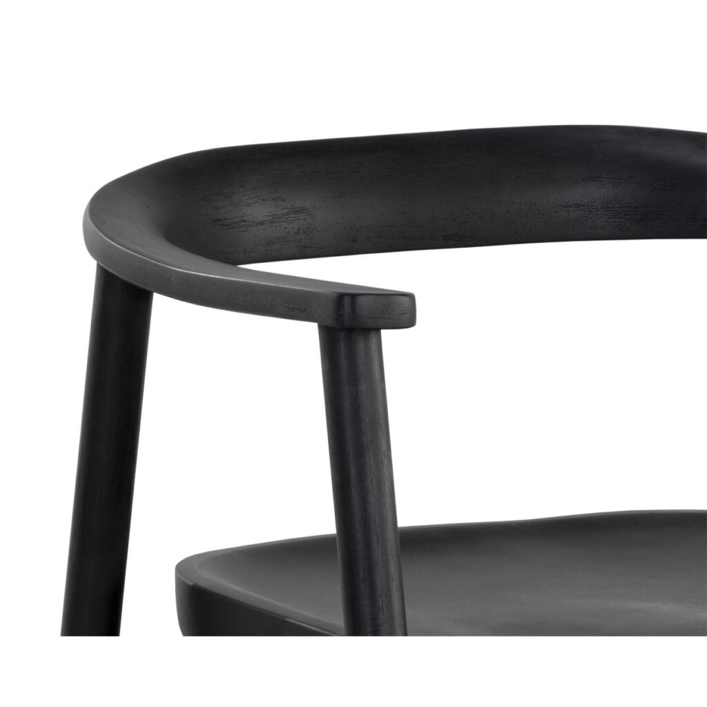 Jeremy Dining Armchair - Black - Image 7