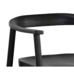 Jeremy Dining Armchair - Black 110457 110457 JEREMY DINING ARMCHAIR BLACK 7