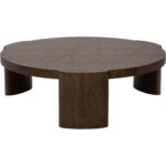 Alouette Coffee Table - Distressed Brown 110504 110504 ALOUETTE COFFEE TABLE DISTRESSED BROWN 1