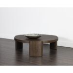 Alouette Coffee Table - Distressed Brown 110504 110504 ALOUETTE COFFEE TABLE DISTRESSED BROWN 5