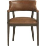 Brylea Dining Armchair - Brown - Shalimar Tobacco Leather 110523 110523 BRYLEA DINING ARMCHAIR SHALIMAR TOBACCO LEATHER 1