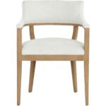 Brylea Dining Armchair - Natural - Heather Ivory Tweed 110525 110525 BRYLEA DINING ARMCHAIR NATURAL HEATHER IVORY TWEED 1