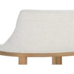 Brylea Dining Armchair - Natural - Heather Ivory Tweed 110525 110525 BRYLEA DINING ARMCHAIR NATURAL HEATHER IVORY TWEED 8