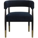Callem Dining Armchair - Danny Navy 110529 110529 CALLEM DINING ARMCHAIR DANNY NAVY 1