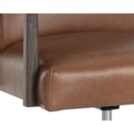 Collin Office Chair - Brown - Shalimar Tobacco Leather 110542 110542 COLLIN OFFICE CHAIR SHALIMAR TOBACCO LEATHER 6