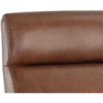 Collin Office Chair - Brown - Shalimar Tobacco Leather 110542 110542 COLLIN OFFICE CHAIR SHALIMAR TOBACCO LEATHER 7
