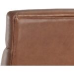 Collin Office Chair - Brown - Shalimar Tobacco Leather 110542 110542 COLLIN OFFICE CHAIR SHALIMAR TOBACCO LEATHER 8