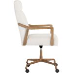 Collin Office Chair - Natural - Heather Ivory Tweed 110543 110543 COLLIN OFFICE CHAIR HEATHER IVORY TWEED 2