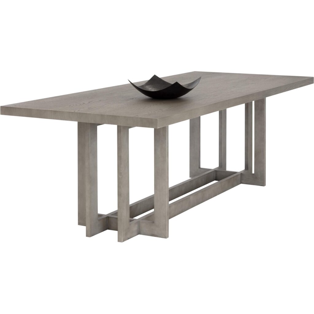Disera Dining Table - Ash Grey - 96" - Image 7