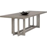 Disera Dining Table - Ash Grey - 96" 110546 110546 DISERA DINING TABLE 96