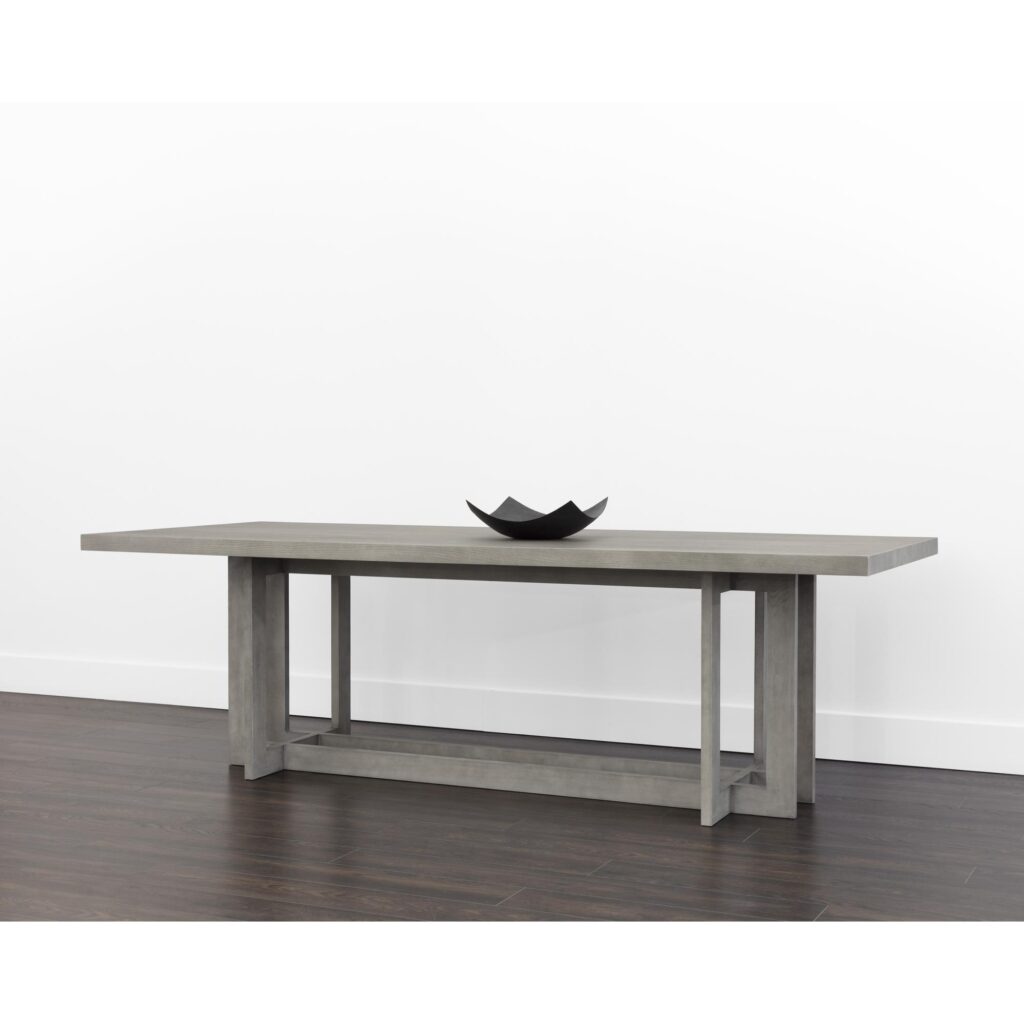 Disera Dining Table - Ash Grey - 96" - Image 3