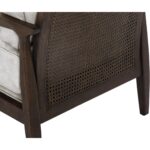 Fedele Lounge Chair - Saloon Light Grey Leather 110552 110552 FEDELE LOUNGE CHAIR SALOON LIGHT GREY LEATHER 4