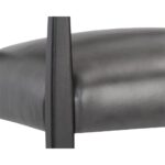 Keagan Barstool - Brentwood Charcoal Leather 110555 110555 KEAGAN BARSTOOL BRENTWOOD CHARCOAL LEATHER 6