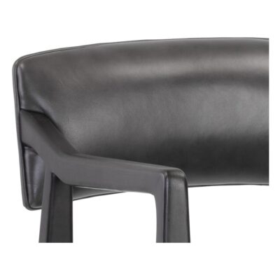 Keagan Counter Stool - Brentwood Charcoal Leather 110558 110558 6