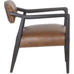 Keagan Lounge Chair - Shalimar Tobacco Leather 110562 110562 KEAGAN LOUNGE CHAIR SHALIMAR TOBACCO LEATHER 2
