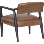 Keagan Lounge Chair - Shalimar Tobacco Leather 110562 110562 KEAGAN LOUNGE CHAIR SHALIMAR TOBACCO LEATHER 3