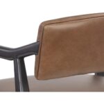 Keagan Lounge Chair - Shalimar Tobacco Leather 110562 110562 KEAGAN LOUNGE CHAIR SHALIMAR TOBACCO LEATHER 8