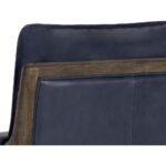 Mauti Armchair - Distressed Brown - Cortina Ink Leather 110573 110573 MAUTI LOUNGE CHAIR DISTRESSED BROWN CORTINA INK LEATHER 8