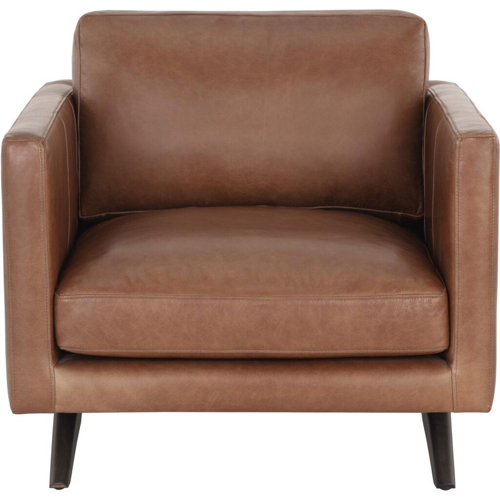 Rogers Armchair - Shalimar Tobacco Leather - Image 2