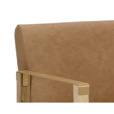 Earl Lounge Chair - Rustic Oak - Ludlow Sesame Leather 14 Earl Lounge Chair - Rustic Oak - Ludlow Sesame Leather 110602 110602 EARL LOUNGE CHAIR RUSTIC OAK LUDLOW SESAME LEATHER 7