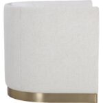 Larron Armchair - Rhea Light Barley 110621 110621 LARRON ARMCHAIR RHEA LIGHT BARLEY 2