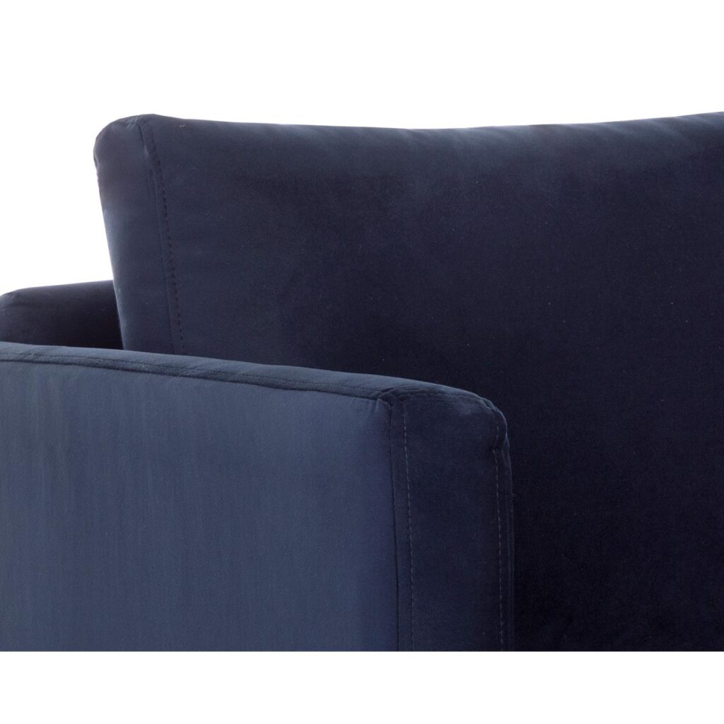Georgie Swivel Lounge Chair - Abbington Navy - Image 7