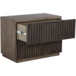 Carlin Nightstand - Taupe 110640 110640 CARLIN NIGHTSTAND 2