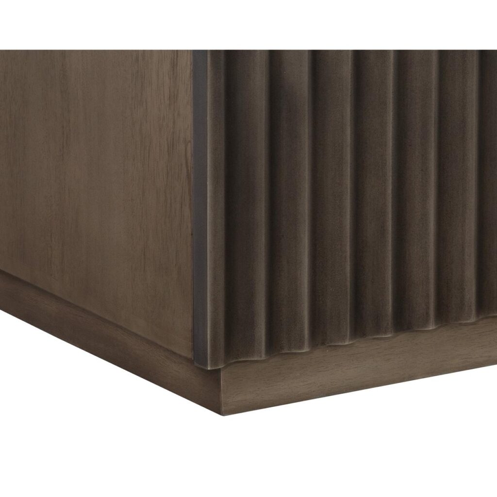 Carlin Nightstand - Taupe - Image 7