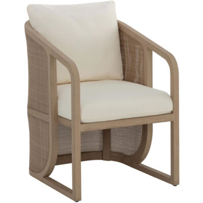 Palermo Dining Chair - Drift Brown - Stinson Cream