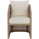 Palermo Dining Chair - Drift Brown - Stinson Cream 110717 110717 PALERMO DINING CHAIR DRIFT BROWN STINSON CREAM 1