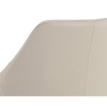 Galen Dining Chair - Linea Light Grey Leather 110790 110790 GALEN DINING CHAIR LINEA LIGHT GREY LEATHER 8