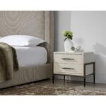 Weldrick Nightstand - Oyster 110813 110813 WELDRICK NIGHTSTAND OYSTER 5