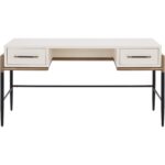Weldrick Desk - Oyster 110814 110814 WELDRICK DESK OYSTER 2