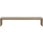 Viga Bench - Drift Brown 110829 110829 VIGA BENCH DRIFT BROWN 1