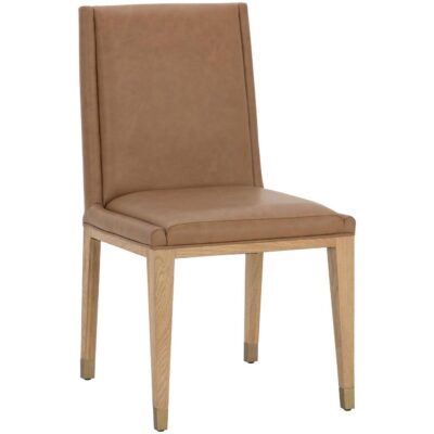 Kalla Dining Chair - Milliken Cognac