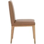 Kalla Dining Chair - Milliken Cognac 110929 110929 KALLA DINING CHAIR MILLIKEN COGNAC 2