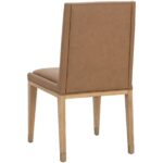 Kalla Dining Chair - Milliken Cognac 110929 110929 KALLA DINING CHAIR MILLIKEN COGNAC 3
