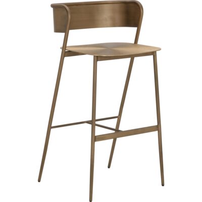 Keanu Barstool - Antique Gold