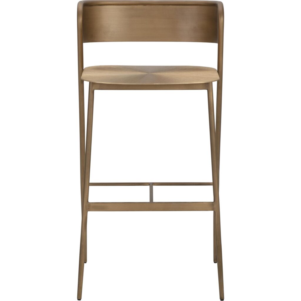 Keanu Barstool - Antique Gold - Image 2