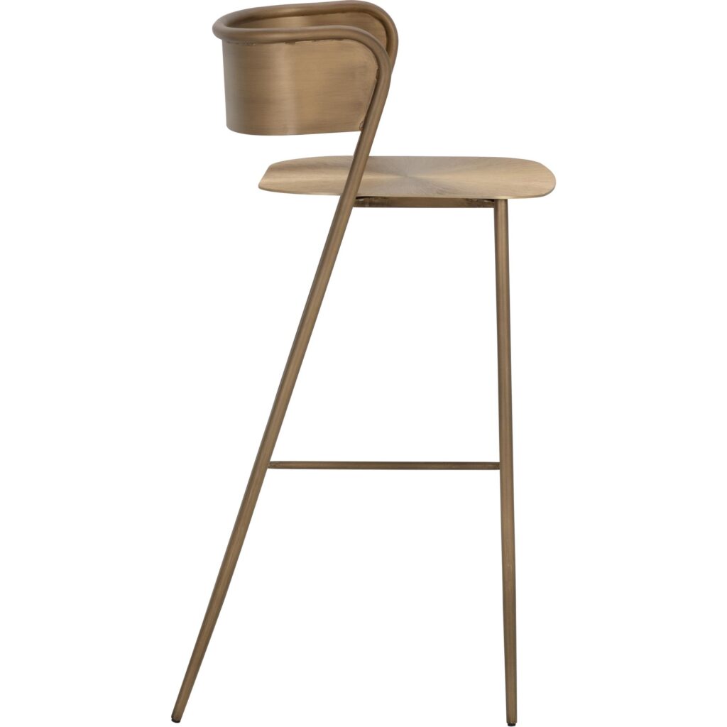 Keanu Barstool - Antique Gold - Image 3