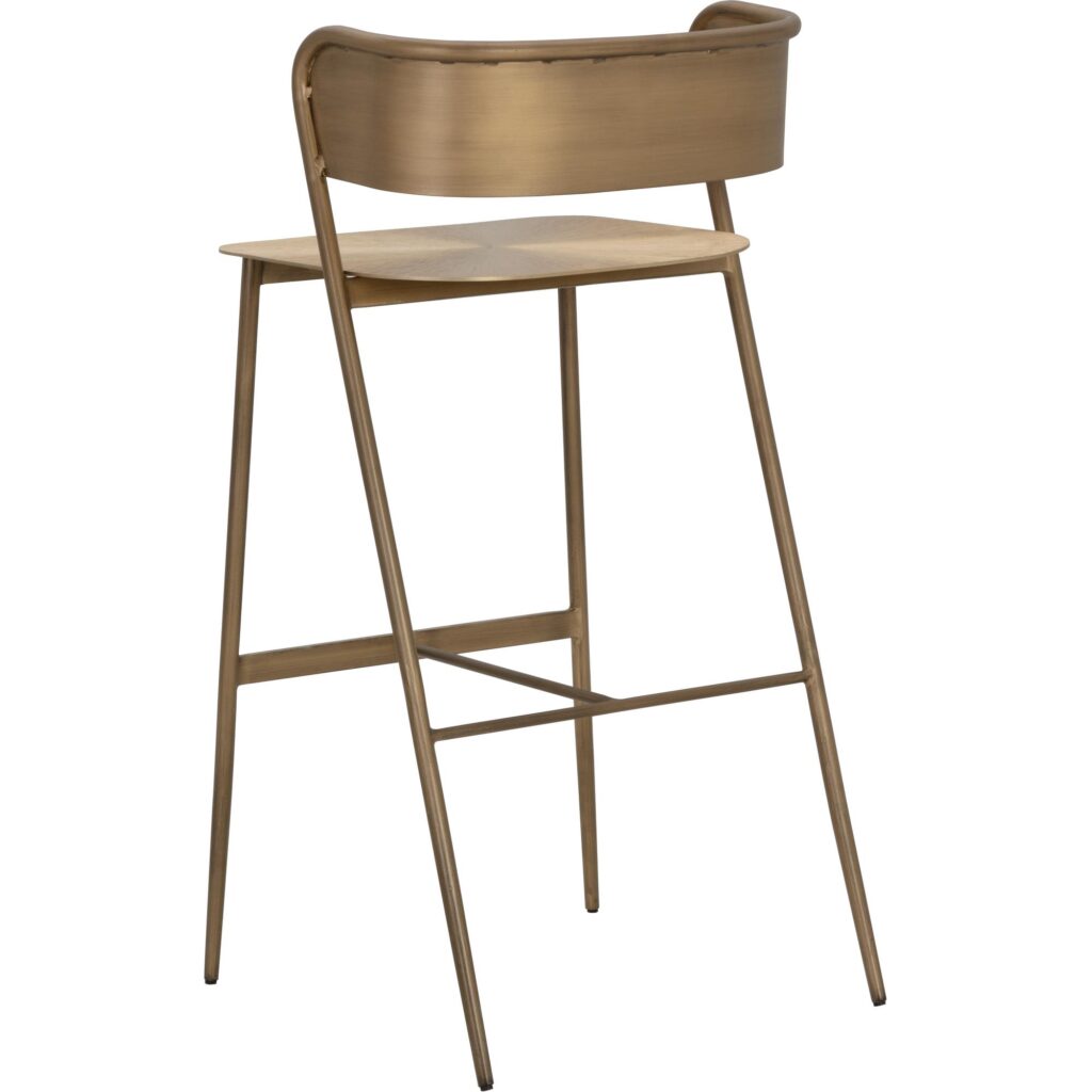 Keanu Barstool - Antique Gold - Image 4