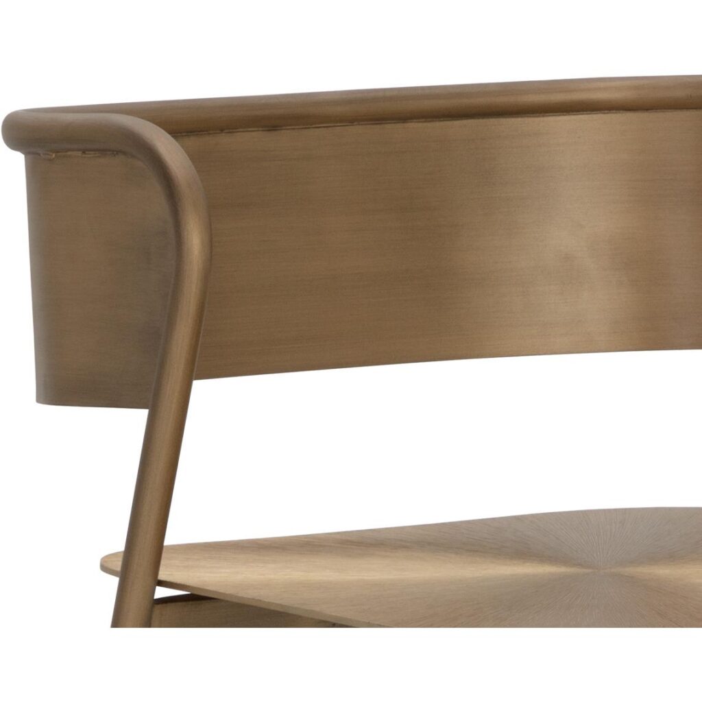 Keanu Barstool - Antique Gold - Image 7