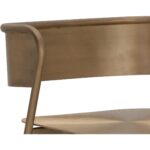 Keanu Barstool - Antique Gold 110938 110938 KEANU BARSTOOL ANTIQUE BRASS 7